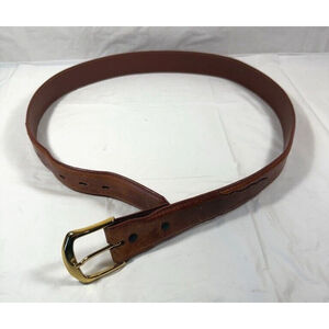 3D Belt Company Western Belt Mens Size 38 Brown Genuine Leather